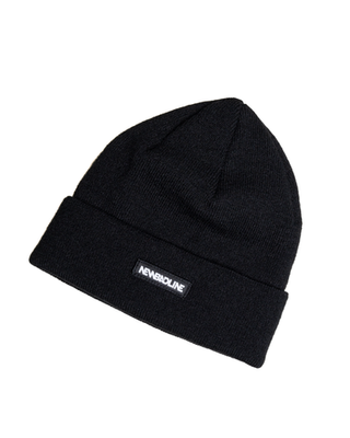 CZAPKA ZIMOWA LOGO SMALL BLACK