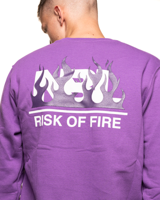 BLUZA BEZ KAPTURA RISK VIOLET