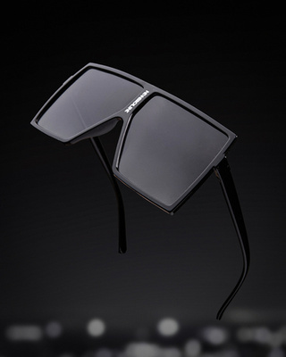 OKULARY JOLT POLARIZED BLACK FLASH BLACK 00-528