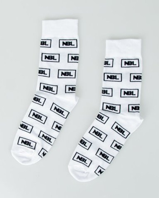 SKARPETKI DŁUGIE ICON WHITE