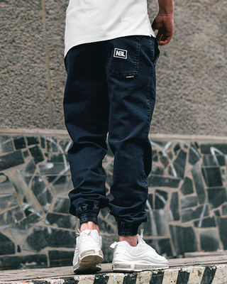 Spodnie Jeans Jogger Icon Blue