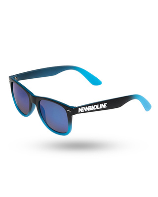 OKULARY CLASSIC TONAL BLACK / BLUE MAT NAVY MIRROR 01-06