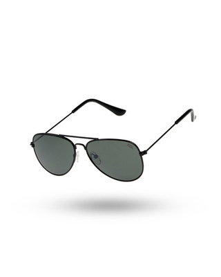 OKULARY DZIECIĘCE SLIDE BLACK FLASH DARK GREEN 00-556