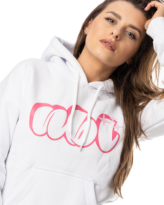 BLUZA Z KAPTUREM DAMSKA SWEET WHITE