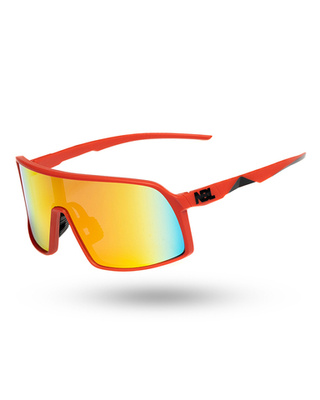 OKULARY GLIDE ORANGE MAT ORANGE MIRROR 01-99