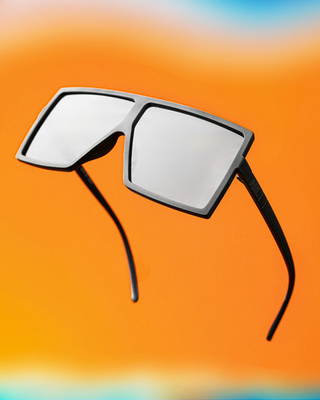 OKULARY CASTLE BLACK RUBBER BLACK 00-258