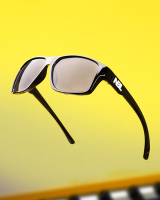 OKULARY SLEEK BLACK FLASH BLACK 00-597