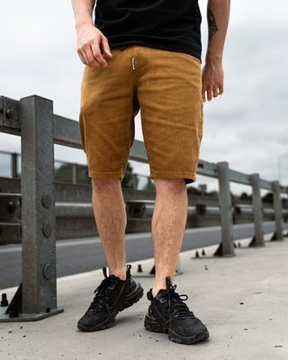 Krótkie Spodenki Materiałowe Icon Brown