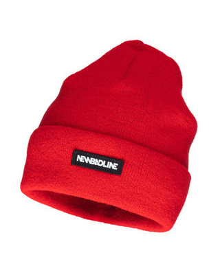 CZAPKA ZIMOWA LOGO SMALL RED