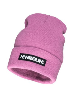 CZAPKA ZIMOWA LOGO BIG PINK