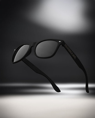 OKULARY CLASSIC BLACK RUBBER BLACK 003