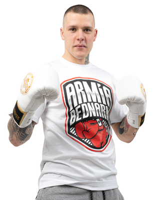 T-SHIRT ARMIA BEDNARKA WHITE