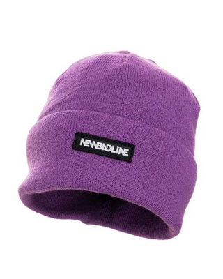 CZAPKA ZIMOWA LOGO SMALL VIOLET