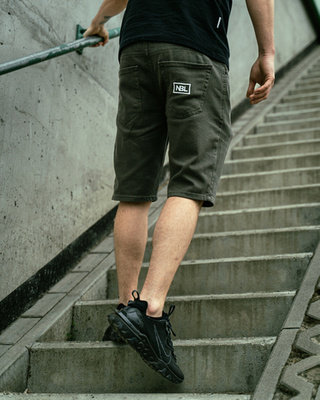 Krótkie Spodenki Materiałowe Icon Khaki