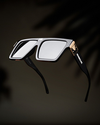 OKULARY CLIP BLACK FLASH BLACK 00-261