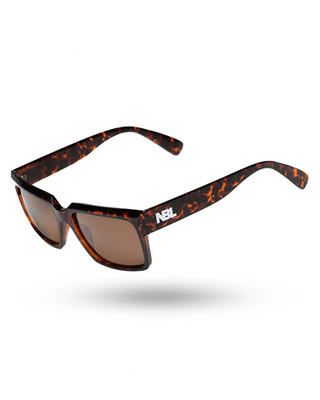 OKULARY NARROW BROWN PRINT FLASH BROWN 01-63