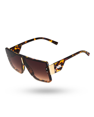 OKULARY KOX BROWN-GOLD FLASH BROWN 00-425